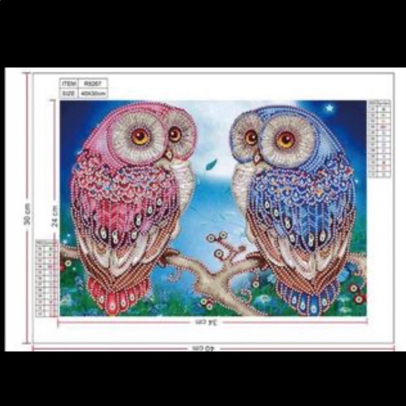 New 5D Diamond print.  30x40cm - Picture 2 of 2